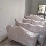 مراحل تغليف العفش